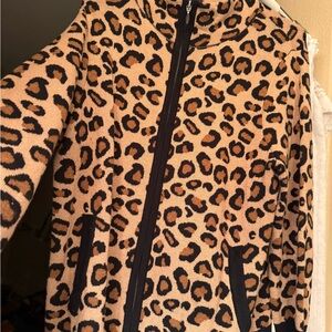Rachel Zoe Animal Print Knit Jacket